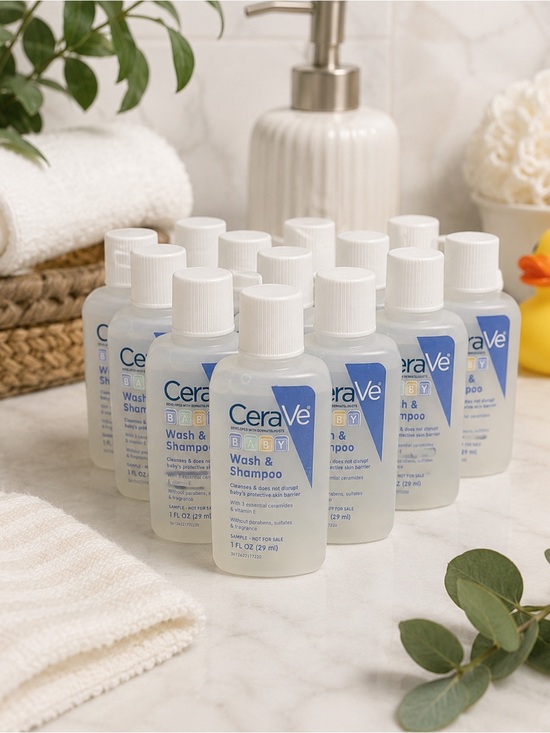 Other - CeraVe Baby Wash & Shampoo Travel Bundle  Gentle Tear-Free Sensitive Skin